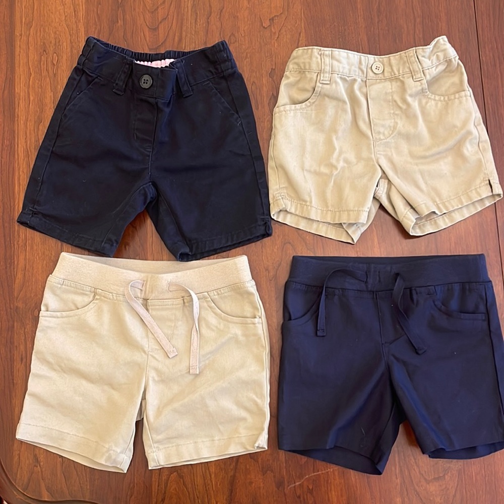 Toddler girls uniform shorts